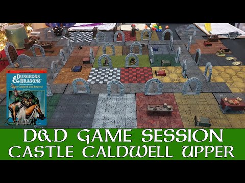 Dungeons and Dragons Mystara Campaign Session 2 - Castle Caldwell Upper Level