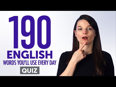 10 English Words You ll Use Every Day Basic Vocabulary 41