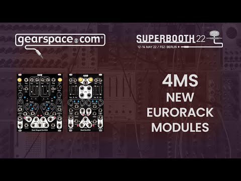 4MS New Eurorack Modules - Gearspace @ Superbooth 2022