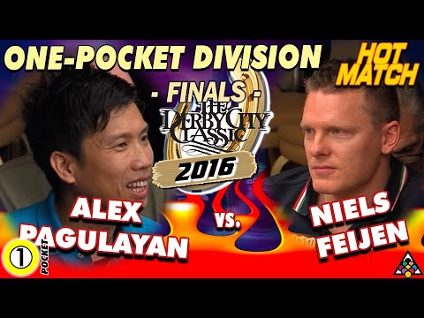 ALEX PAGULAYAN vs NIELS FEIJEN - 2016 Derby City Classic One Pocket Division Finals