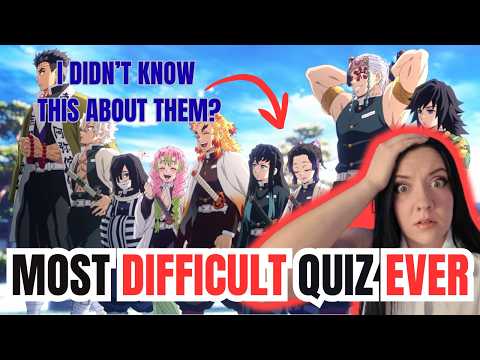 Demon Slayer Quiz Attempt 3 — Full Transcript & Summary