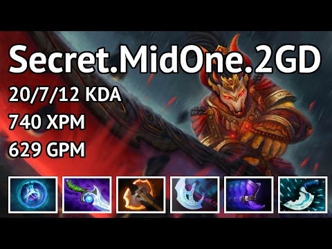 Dota Memories Secret.MidOne.2GD - Juggernaut highlights - Game 3213409396 - Dota 2