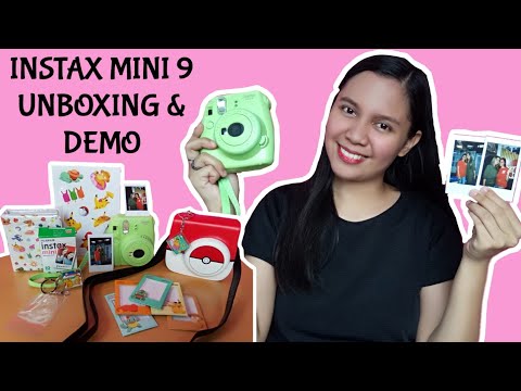 UNBOXING INSTAX MINI 9 + HOW TO USE IT (2019) 💖 RR26 Adventures Video