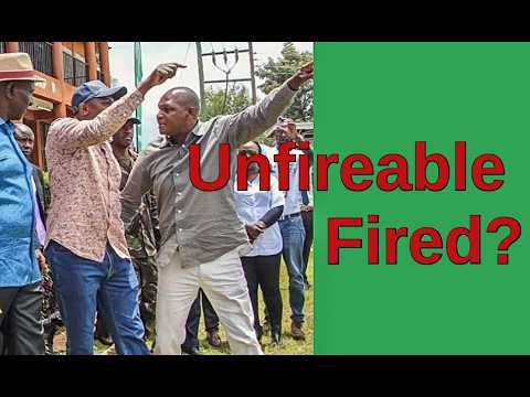 Farouk Kibet Knows Too Much, How Was He Possibly Fired?