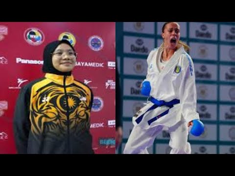 ADNAN (MAS) vs SHOLOHOVA (UKR) | Female kumite -61 kg R16 | World karate championship Cairo 2025