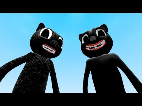NEW CARTOON CAT VS OLD CARTOON CAT!! Garry's Mod [Cartoon Cat Siren Head Trevor Henderson] Gameplay