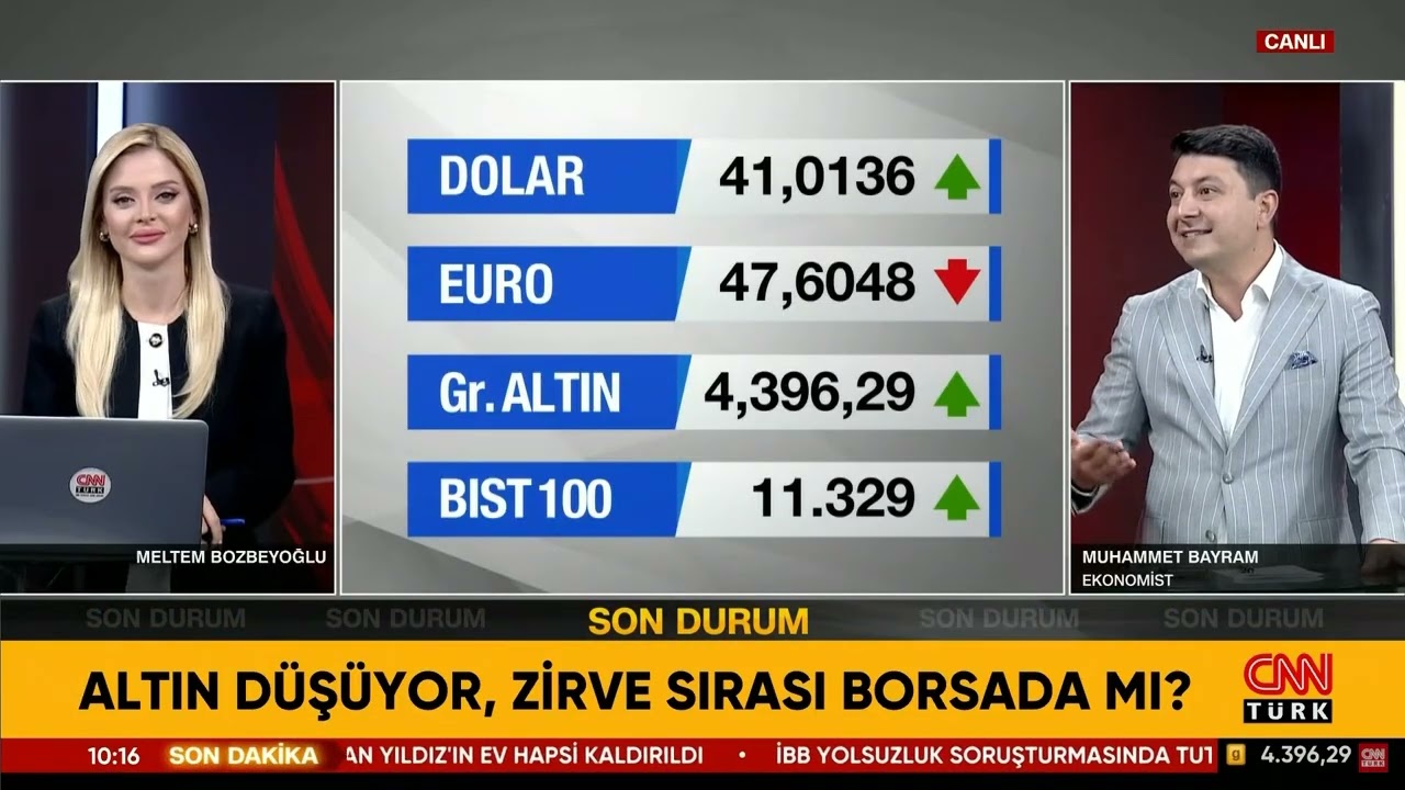 Altın Düşüyor! Zirve Sırası Borsada Mı? 
