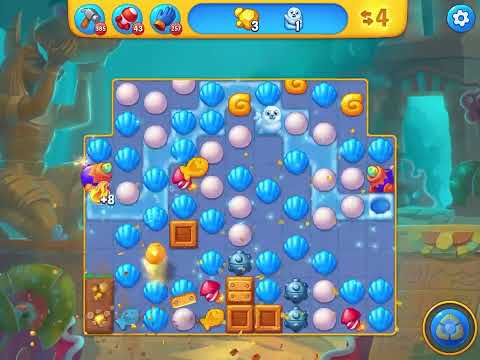 Fishdom level 6226 no boosters フィッシュダム ノーマル [Friend's]