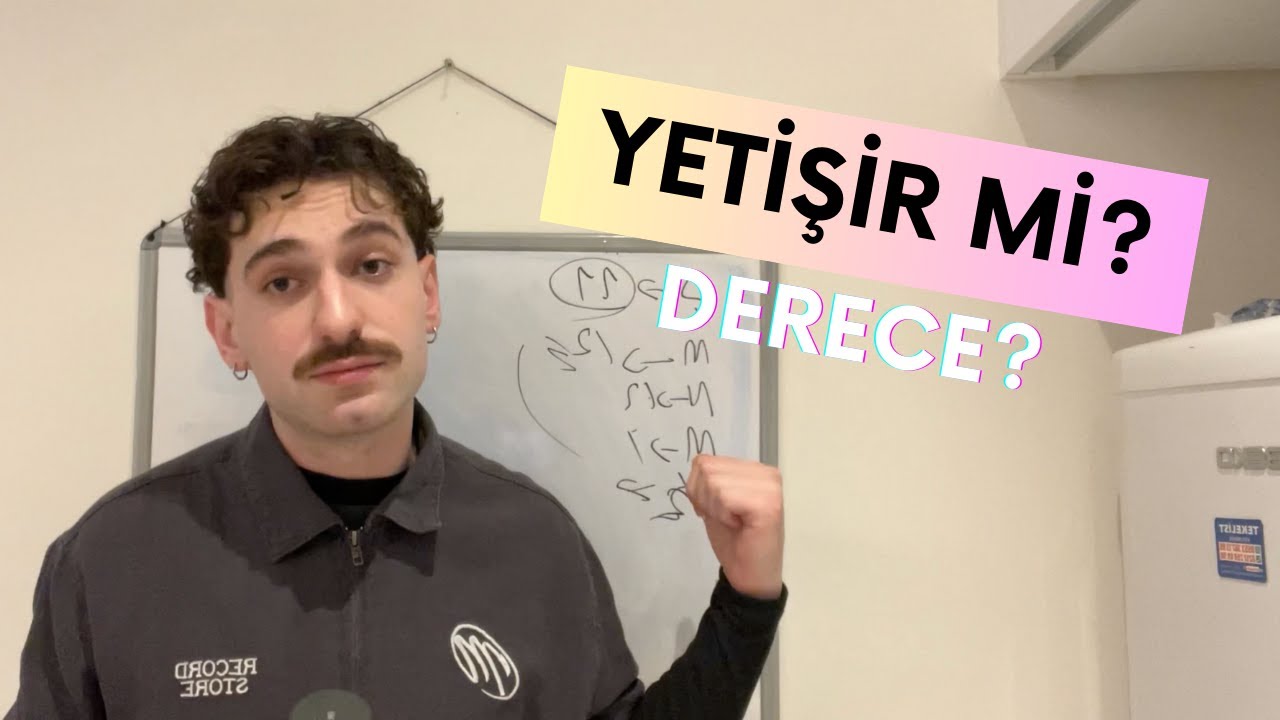 "Derece Yapabilir Miyim?" "Yetişir Mi?" Susun Artık! | YKS Hocan