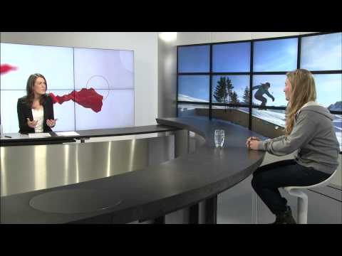 Interview de Camillia Berra sur Canal9 avant son départ aux JO de Sotchi