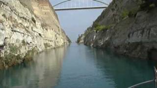 preview picture of video 'Corinth Canal Cruise'