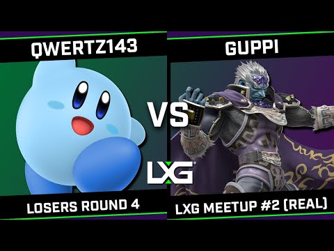 qwertz143 (Kirby) vs Guppi (Ganondorf) - lxg meetup #2 (real)