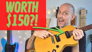 Video thumbnail for Is this CHEAP Epiphone with P-90s worth it? [guitar review and demo] #electricguitar by NO SHRED ZONE
