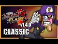 Super Smash Flash 2 V1 4 Classic Waluigi