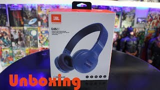 (2017) JBL E45BT On Ear Headphones Unboxing