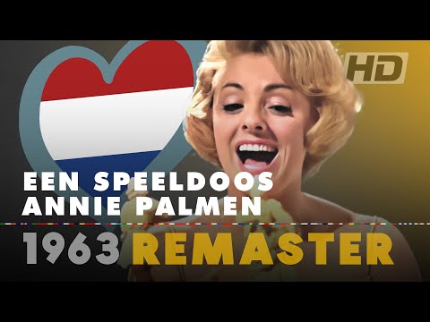 EEN SPEELDOOS – ANNIE PALMEN | Netherlands 🇳🇱 | Eurovision Song Contest 1963 [HD Remaster]