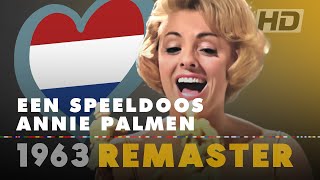 EEN SPEELDOOS – ANNIE PALMEN (Netherlands 1963 – Eurovision Song Contest HD)
