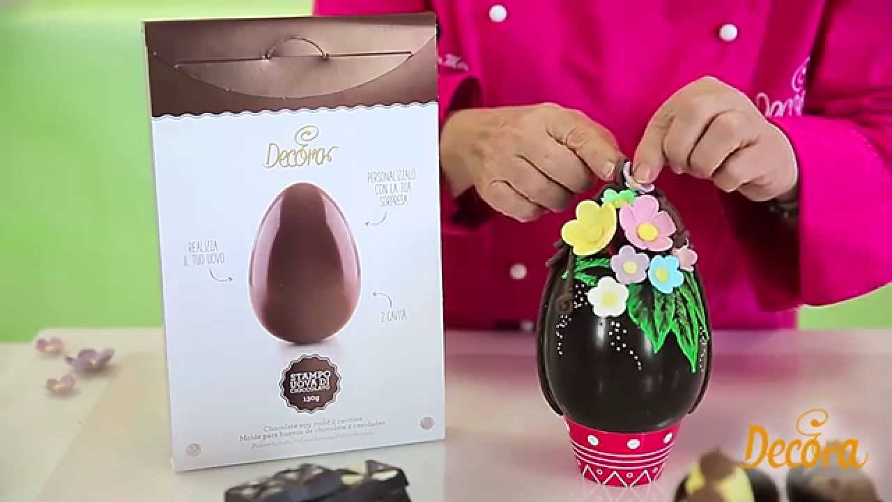 DECORAZIONI DI CIOCCOLATO | Le uova di Pasqua |