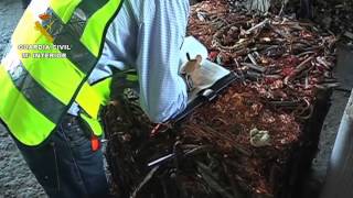 Intervenidas 105 toneladas de cobre robado en un dispositivo a nivel nacional