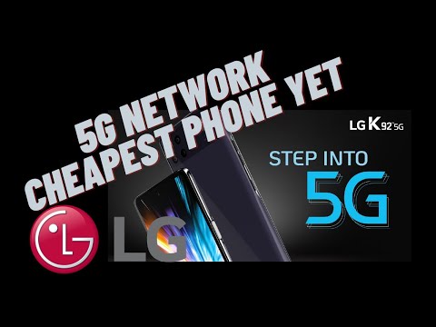Cheapest 5G Network phone in 2020 - LG Phone LG K92 5G