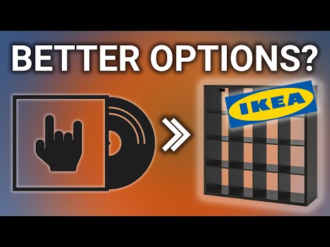 Beyond Kallax: Alternative Ikea Record Storage Options