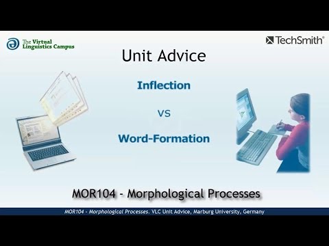 MOR104 - Unit Advice (Morphological Processes)