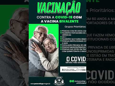 Imunização BIVALENTE CONTRA Covid-19