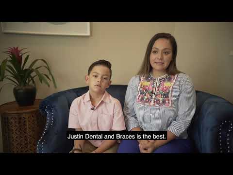 Justin Dental and Braces patient video testimonial