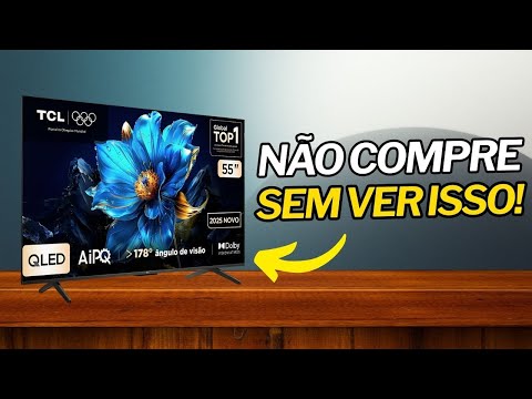Smart TV TCL 55 Polegadas QLED 4K P7K VALE A PENA OU É UM LIXO Review COMPLETO!