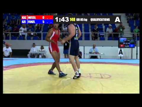 WWCC2013 / Soslan Fanziyev - GR 85 kg - qualification match