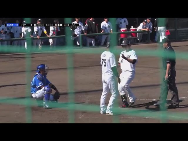 【ファーム】マリーンズ・肘井のソロホームラン!! 2018/5/20 M-DB(ファーム)
