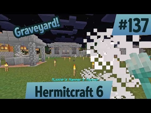 Creepy Graveyard! — Hermitcraft 6 ep 137