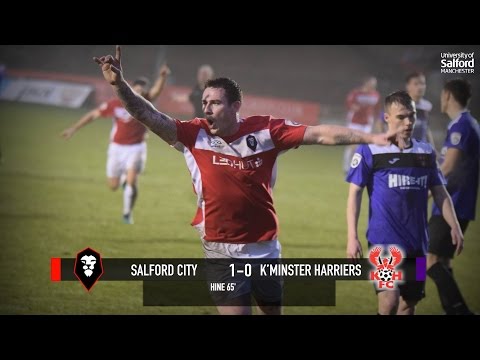 Josh Hine's first goal against Kidderminster Harriers!