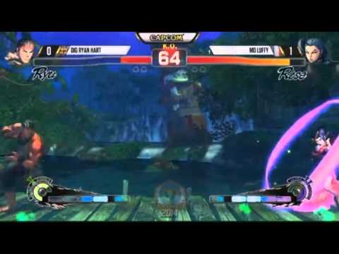 Capcom Cup 2014 USF4 - DIG Ryan Hart Vs MD Luffy