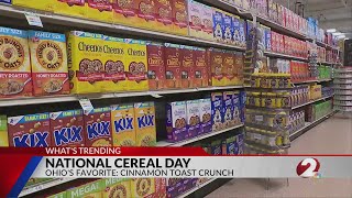 What is Ohio's favorite cereal?
