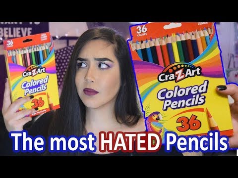 It Finally Happened...Reviewing Cra-Z-Art Pencils Video