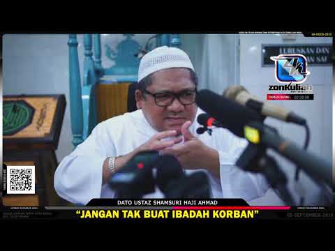 TAZKIRAH : Ibadah Istimewa Bulan Zulhijjah - Ustaz Shamsuri Haji Ahmad