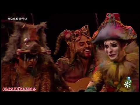 Comparsa Los carnívales. Final. Pasodoble Tú chiquilla arrabalera.