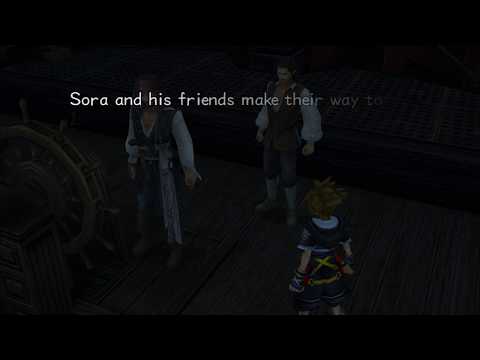 Kingdom Hearts II Final Mix Theater Mode Scene 247- Isla de Muerta