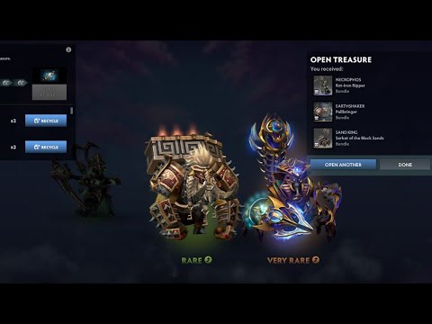 DOTA 2 - UNBOXING SPRING 2025 TREASURE UNTIL I GET THE ULTRA RARE!