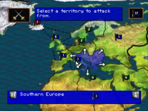 Risk: The Game of Global Domination  ~ PS1 PlayStation