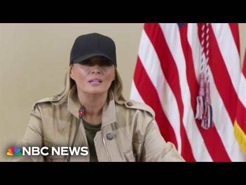 'We are grieving with you': Melania Trump offers condolences to Texas flood victims