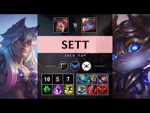Sett Top vs Poppy - KR Diamond Patch 25.S1.2