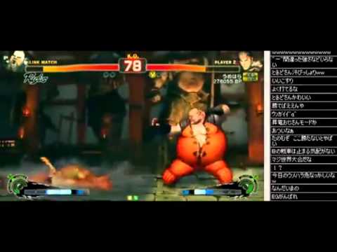 Topanga Charity 3 - Justin Wong (Rufus) vs. Daigo Umehara (Ryu) - Quarter Final