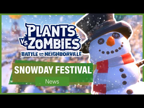 NEW SNOWDAY FESTIVAL FOOTAGE (News) - Plants vs Zombies: Battle For Neighborville