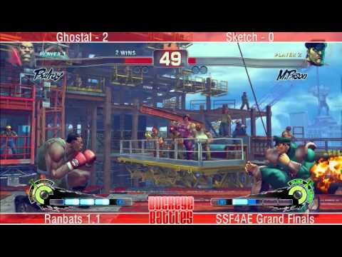 Buckeye Battles 1.1 - SSF4AE Grand Finals - Ghostal (BA) vs. Sketch (BI)