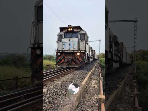 Trens da @vli_logistica passando pelas belas paisagens da cidade de Jaguariúna-SP, 27/10/2025.