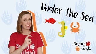 Makaton Topic - UNDER THE SEA - Singing Hands gameplay video by DJ, 1:55 duration