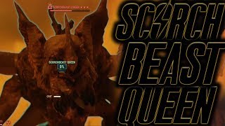 Fallout 76 server takes on the scorchbeast queen | KILL THE SCORCHBEAST QUEEN