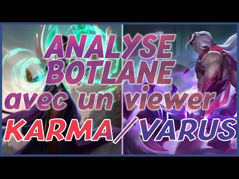 TEYQ - COMMENT ON AURAIT PU MIEUX JOUER CETTE GAME SUR LA BOT LANE ? (Game Viewer) / tuto botlane fr